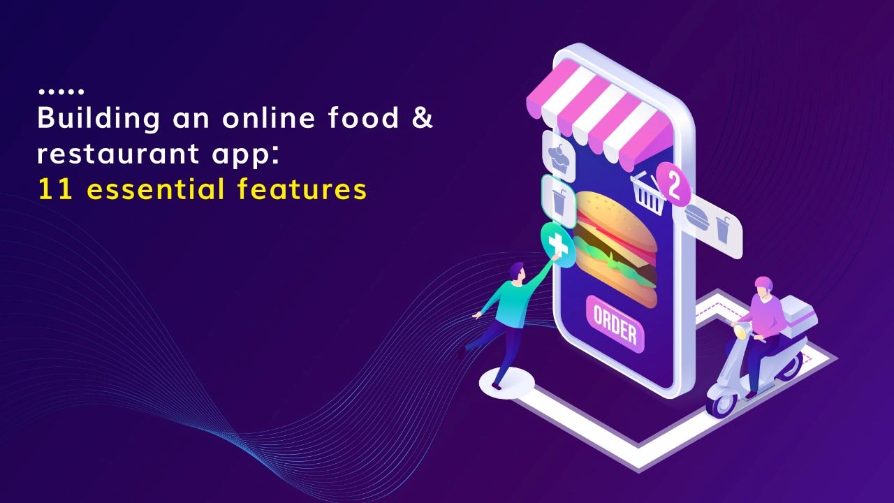 food delivery app features
