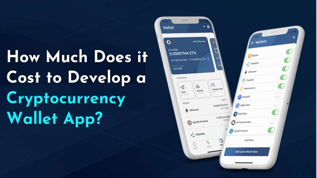 cryptocurrency wallet app development cost