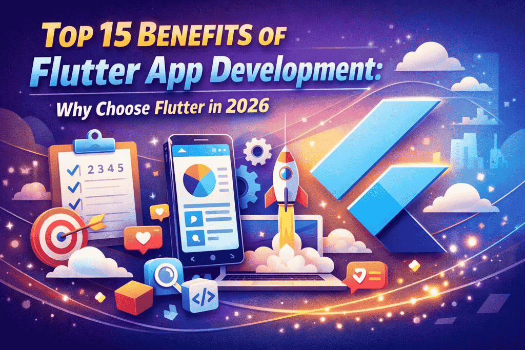 Top 15 Benefits of Flutter App Development Why Choose Flutter in 2026