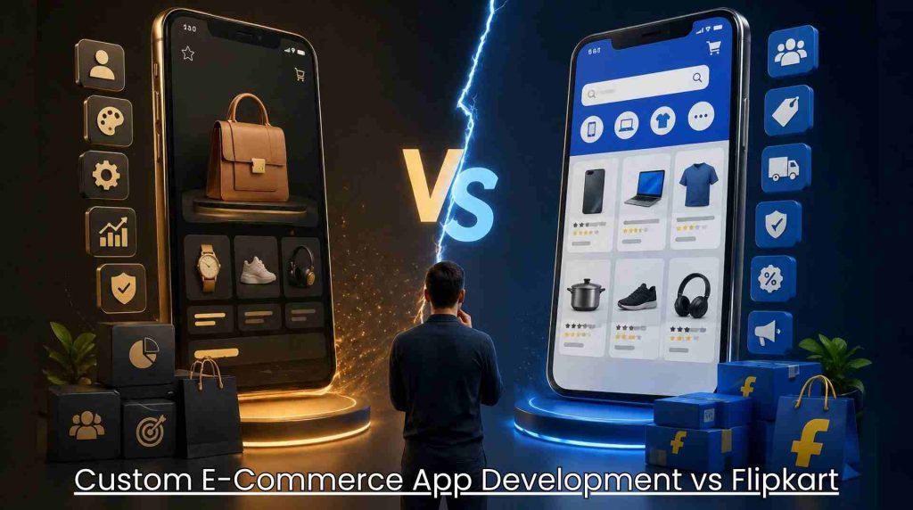 e-commerce app development vs flipkart