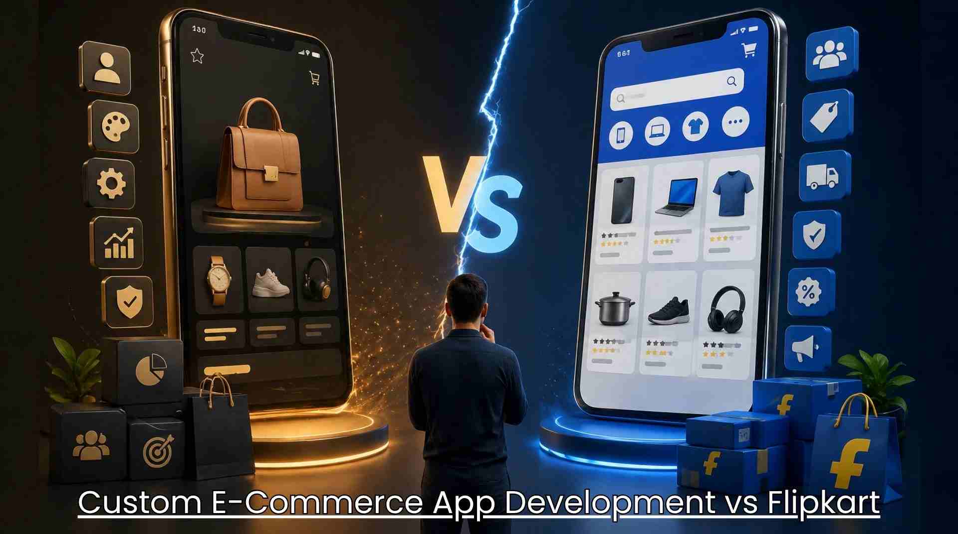 e-commerce app development vs flipkart